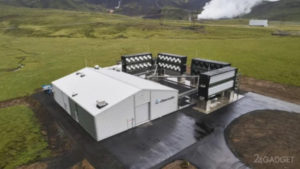 В Исландии запущена крупнейшая в мире станция по прямой откачке углекислого газа из воздуха (видео)