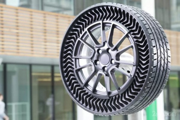 Объявлена дата начала продажи безвоздушных шин Michelin (видео)