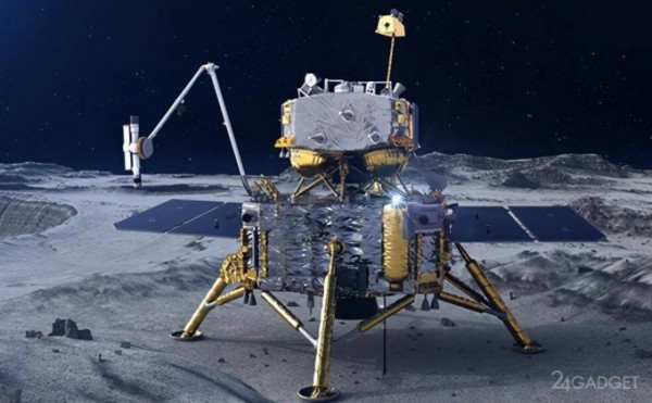 Китайский аппарат «Чанъэ-5» уже добывает кислород на Луне (видео)