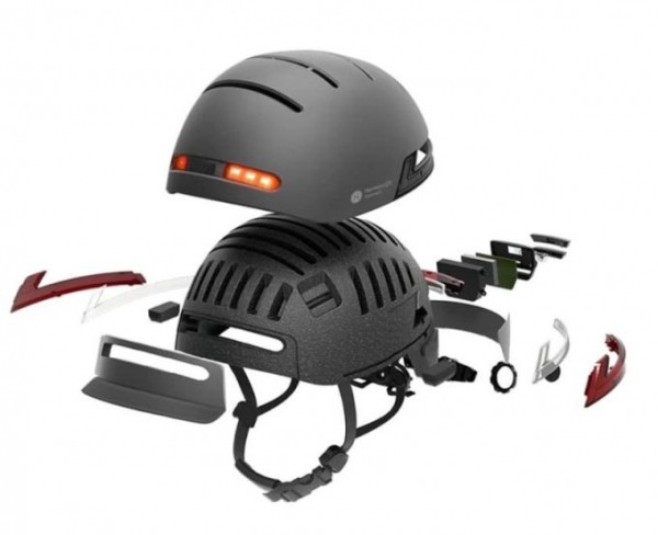 Смарт шлем Huawei на HarmonyOS для велосипедистов и скейтбордистов (4 фото)