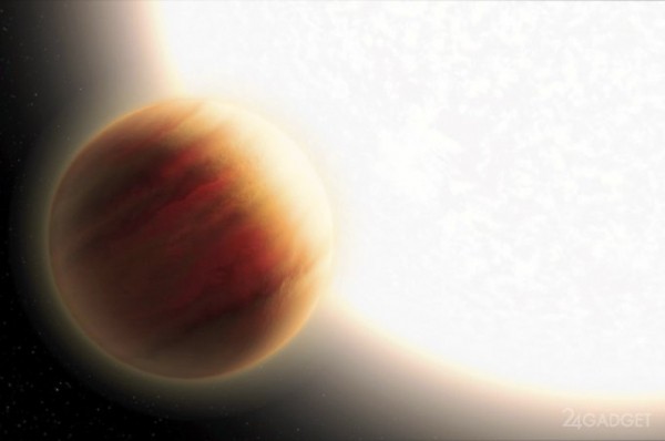 Обнаружена «падающая» на «свою» звезду сверхгорячая «адская» экзопланета