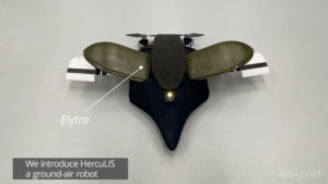 В Швейцарии создали компактный дрон-жук с уникальными летными характеристиками (видео)