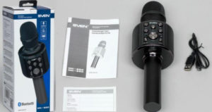 Sven MK-960 — обзор беспроводного караоке микрофона полный обзор
