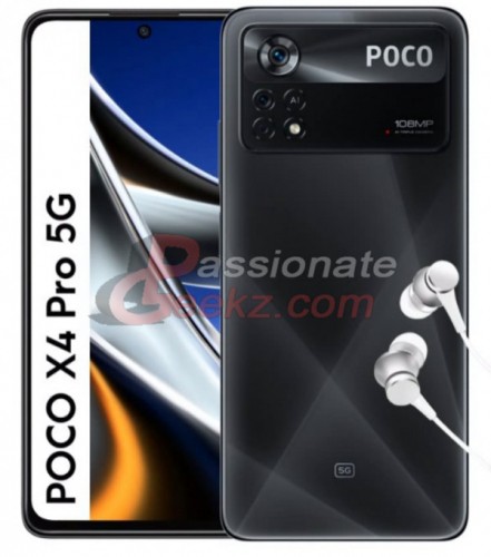 POCO X4 Pro во всех расцветках на пресс-изображениях