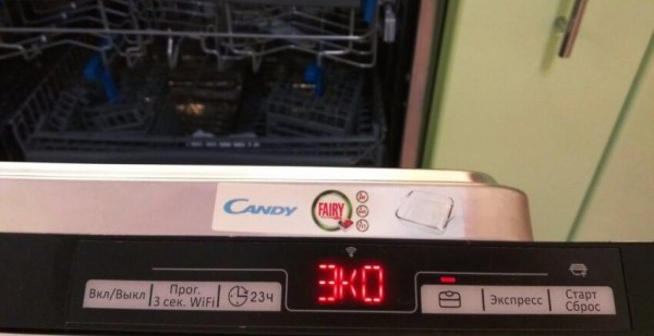 Обзор посудомоечной машины Candy Brava CDIN 1D672PB-07