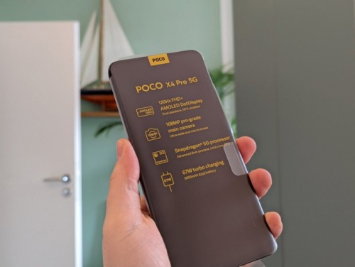 POCO X4 Pro 5G уже распаковали: первый взгляд на дизайн