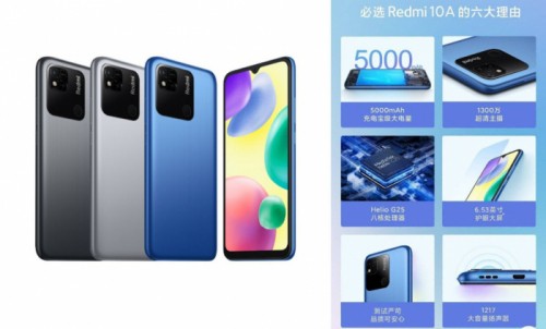Представлены Redmi 10 5G и Redmi 10A для разных рынков! Xiaomi разошлись...