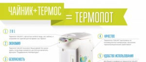 ТОП-10 + лучших термопотов для дома полный обзор