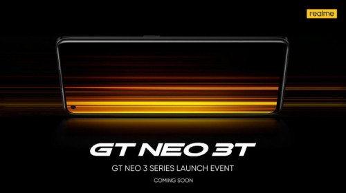 Первый тизер Realme GT Neo 3T