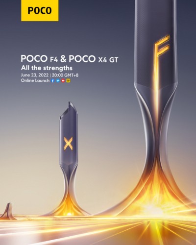 На следующей неделе состоится презентация Poco X4 GT
