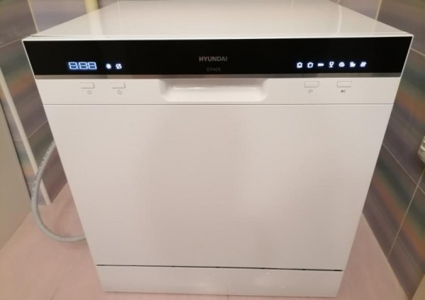 Hyundai DT 405 — полный обзор компактной посудомоечной машины