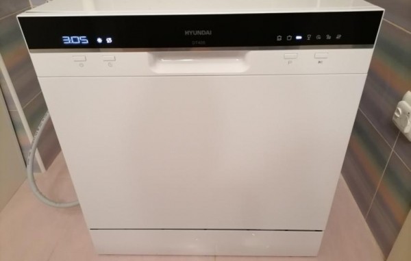 Hyundai DT 405 — полный обзор компактной посудомоечной машины