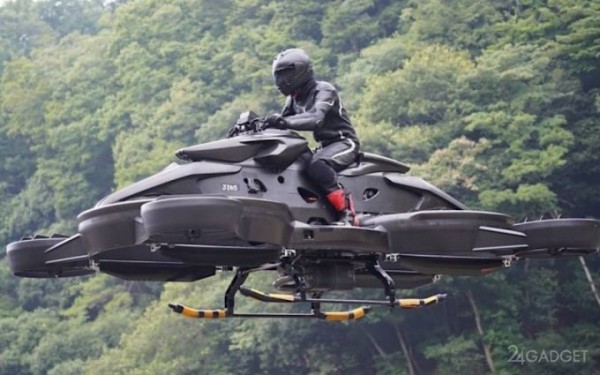 Представлен летающий мотоцикл XTURISMO (2 фото)