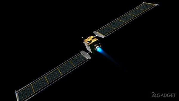 NASA отправила зонд-камикадзе в астероид (видео)