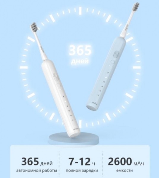 Обзор звуковой зубной щётки Nandme NX7000