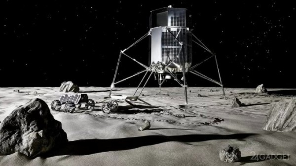 Японский частный лунный модуль отправил на Землю первое фото из космоса (2 фото)