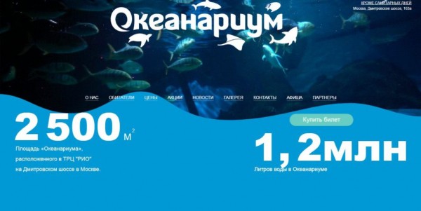 Рейтинг лучших океанариумов Москвы на 2023 год