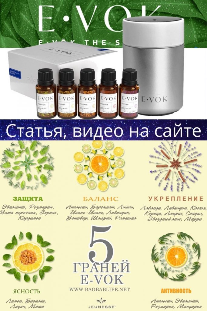 E - Vok, ароматы, профилактика здоровья, статья, видео на сайте. Picture.