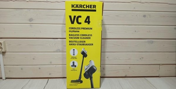 Kärcher VC 4 Cordless Premium myHome — обзор беспроводного пылесоса