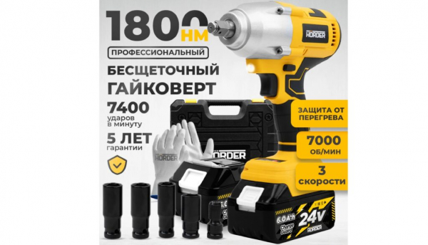 ТОП-15 лучших аккумуляторных гайковертов в 2025 году по мнению покупателей