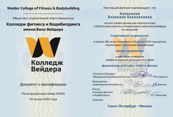 Рейтинг лучших курсов фитнес-тренера в Санкт-Петербурге на 2025 год
