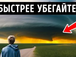 Странное облако: если вы заметили его, бегите в безопасное место!